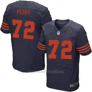 Camiseta Chicago Bears Perry Apagado Azul Nike Elite NFL Hombre