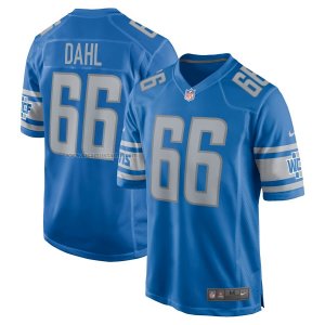 Camiseta NFL Game Detroit Lions Joe Dahl Azul