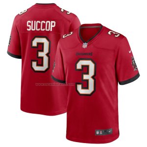 Camiseta NFL Game Tampa Bay Buccaneers Ryan Succop Rojo