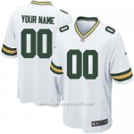 Camisetas NFL Replica Nino Green Bay Packers Personalizada Blanco