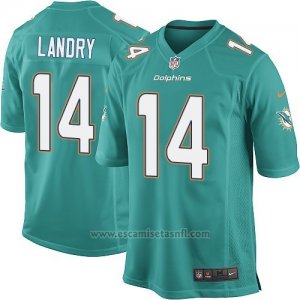 Camiseta Miami Dolphins Landry Verde Nike Game NFL Nino