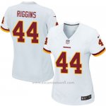Camiseta Washington Redskins Riggins Blanco Nike Game NFL Mujer