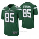 Camiseta NFL Game Hombre New York Jets Neal Sterling Verde 60th Aniversario