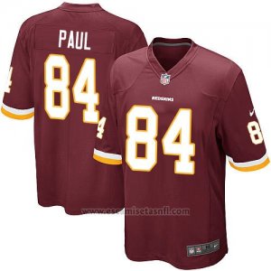 Camiseta Washington Redskins Paul Rojo Nike Game NFL Marron Hombre