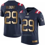 Camiseta New England Patriots Blount Profundo Azul Nike Gold Legend NFL Hombre