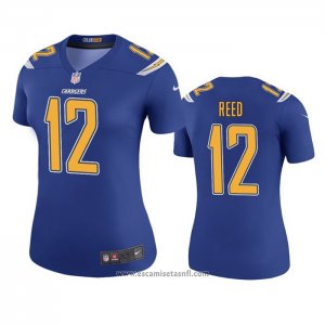 Camiseta NFL Legend Mujer Los Angeles Chargers Joe Reed Azul Color Rush