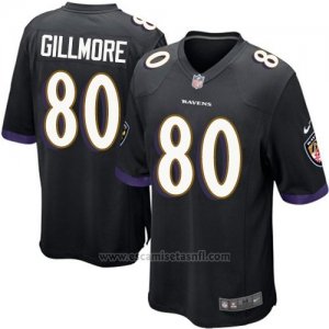 Camiseta Baltimore Ravens Gillmore Negro Nike Game NFL Hombre