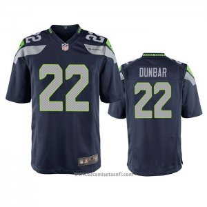 Camiseta NFL Game Seattle Seahawks Quinton Dunbar Azul