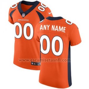 Camisetas NFL Elite Denver Broncos Personalizada Naranja