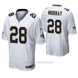 Camiseta NFL Game Hombre New Orleans Saints Latavius Murray Blanco