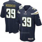 Camiseta San Diego Chargers Woodhead Negro Nike Game NFL Hombre