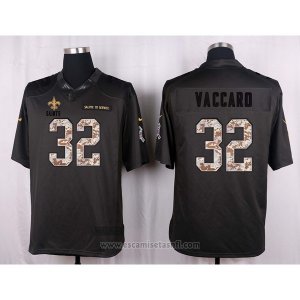 Camiseta New Orleans Saints Vaccaro Apagado Gris Nike Anthracite Salute To Service NFL Hombre