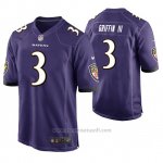 Camiseta NFL Game Hombre Baltimore Ravens Robert Griffin III Violeta