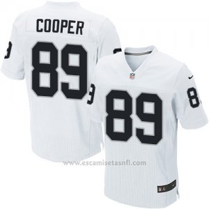 Camiseta Oakland Raiders Cooper Blanco Nike Elite NFL Hombre