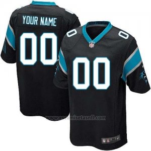 Camisetas NFL Limited Hombre Carolina Panthers Personalizada Negro
