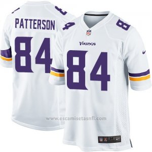 Camiseta Minnesota Vikings Patterson Blanco Nike Game NFL Hombre
