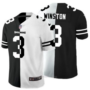 Camiseta NFL Limited Tampa Bay Buccaneers Winston Black White Split