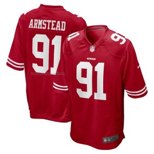 Camiseta NFL Game San Francisco 49ers Arik Armstead Rojo