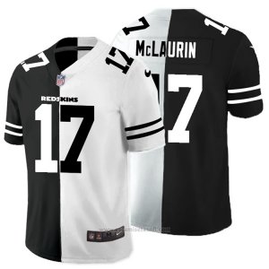 Camiseta NFL Limited Washington Redskins McLaurin Black White Split