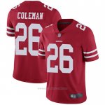 Camiseta NFL Game San Francisco 49ers 26 Tevin Coleman Rojo