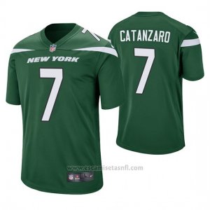 Camiseta NFL Game Hombre New York Jets Chandler Catanzaro Verde