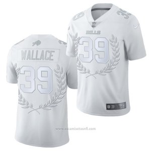 Camiseta NFL Limited Buffalo Bills Levi Wallace MVP Blanco