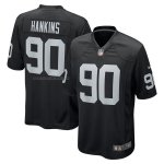 Camiseta NFL Game Las Vegas Raiders Johnathan Hankins Negro