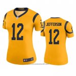 Camiseta NFL Legend Mujer Los Angeles Rams Van Jefferson Oro