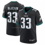 Camiseta NFL Game Philadelphia Eagles Cooper DeJean 2024 NFL Draft Alterno Negro