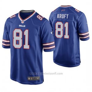 Camiseta NFL Game Hombre Buffalo Bills Tyler Kroft Azul
