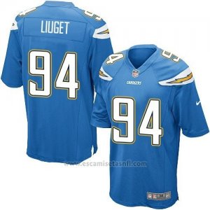 Camiseta San Diego Chargers Liuget Azul Nike Game NFL Hombre
