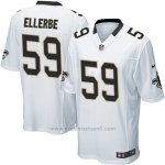 Camiseta New Orleans Saints Ellerbe Blanco Nike Game NFL Hombre