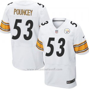 Camiseta Pittsburgh Steelers Pouncey Blanco Nike Elite NFL Hombre
