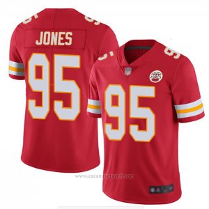 Camiseta NFL Game Kansas City Chiefs 95 Chris Jones Rojo