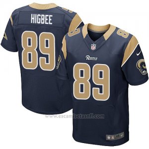 Camiseta Los Angeles Rams Higbee Profundo Azul Nike Elite NFL Hombre