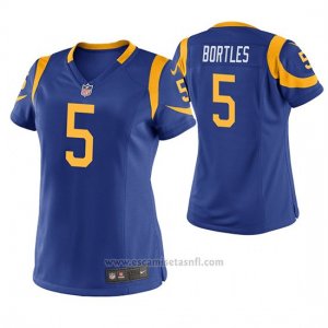 Camiseta NFL Game Mujer St Louis Rams Blake Bortles Azul