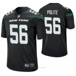 Camiseta NFL Game Hombre New York Jets Jachai Polite Negro