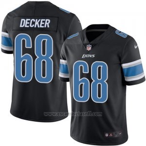 Camiseta Detroit Lions Decker Negro Nike Legend NFL Hombre
