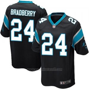Camiseta Carolina Panthers Bradberry Negro Nike Game NFL Hombre
