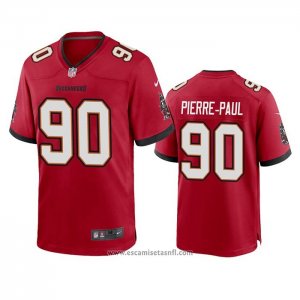 Camiseta NFL Game Tampa Bay Buccaneers Jason Pierre Paul 2020 Rojo