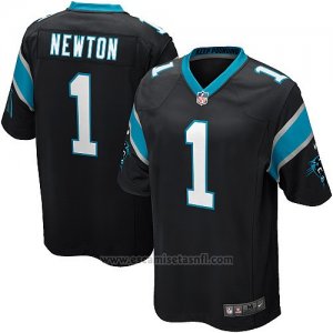 Camiseta Carolina Panthers Newton Negro Nike Game NFL Hombre