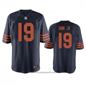 Camiseta NFL Game Chicago Bears Ted Ginn Jr Throwback Azul