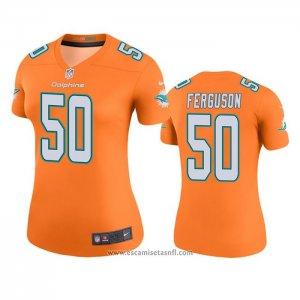 Camiseta NFL Legend Mujer Miami Dolphins Blake Ferguson Naranja