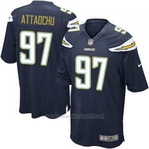 Camiseta San Diego Chargers AttaochuNegro Nino Nike Game NFL