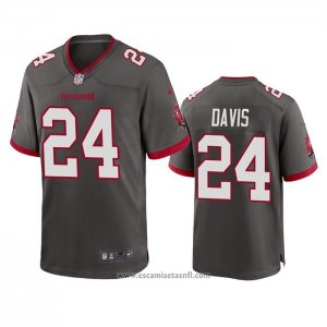 Camiseta NFL Game Tampa Bay Buccaneers Carlton Davis 2020 Gris