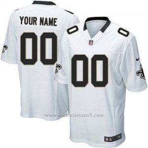 Camisetas NFL Nino New Orleans Saints Personalizada Blanco