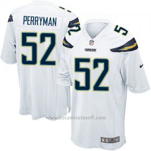Camiseta San Diego Chargers Perryman Blanco Nike Game NFL Nino