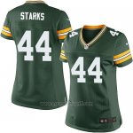 Camiseta Green Bay Packers Starks Verde Militar Nike Game NFL Mujer