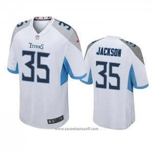 Camiseta NFL Game Tennessee Titans Chris Jackson Blanco