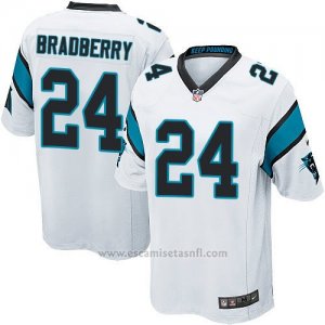 Camiseta Carolina Panthers Bradberry Blanco Nike Game NFL Hombre